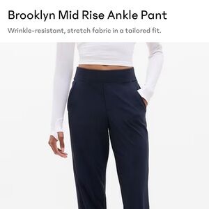 Athleta Navy Ankle Pants